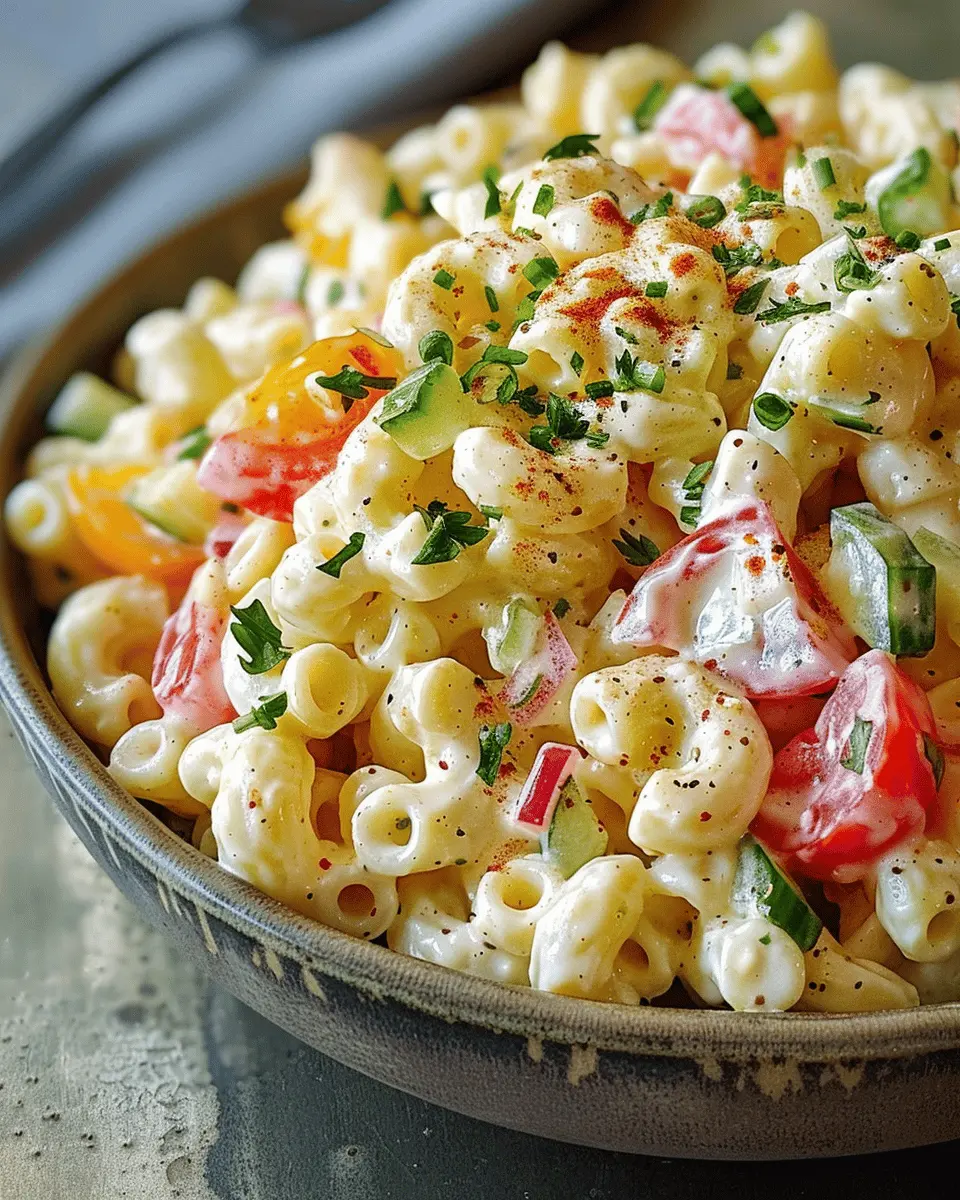 Gordon Ramsay’s Macaroni Salad Recipe with Turkey Bacon and Chicken Ham