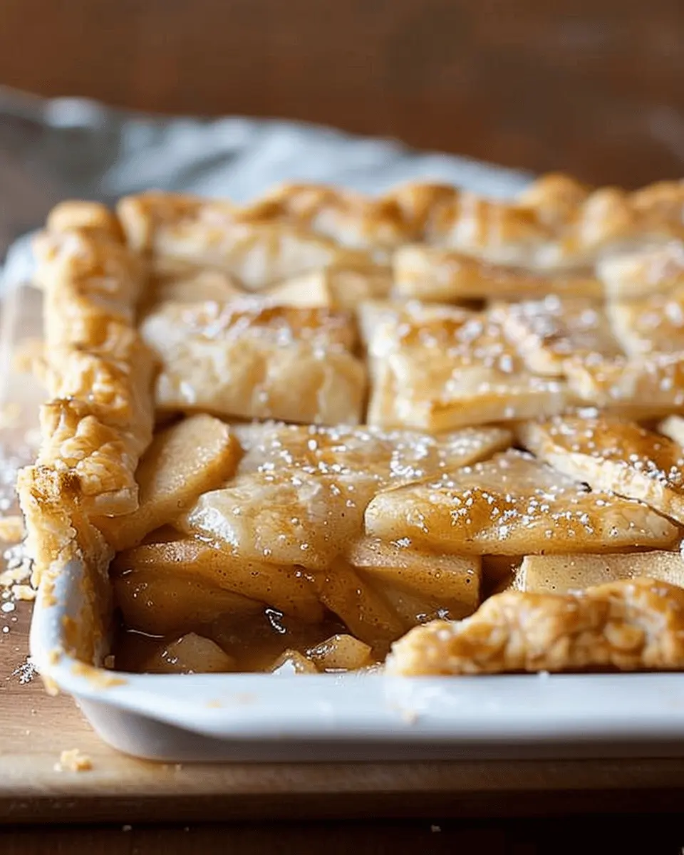 Apple Slab Pie: The Best Easy Recipe for Homemade Delight