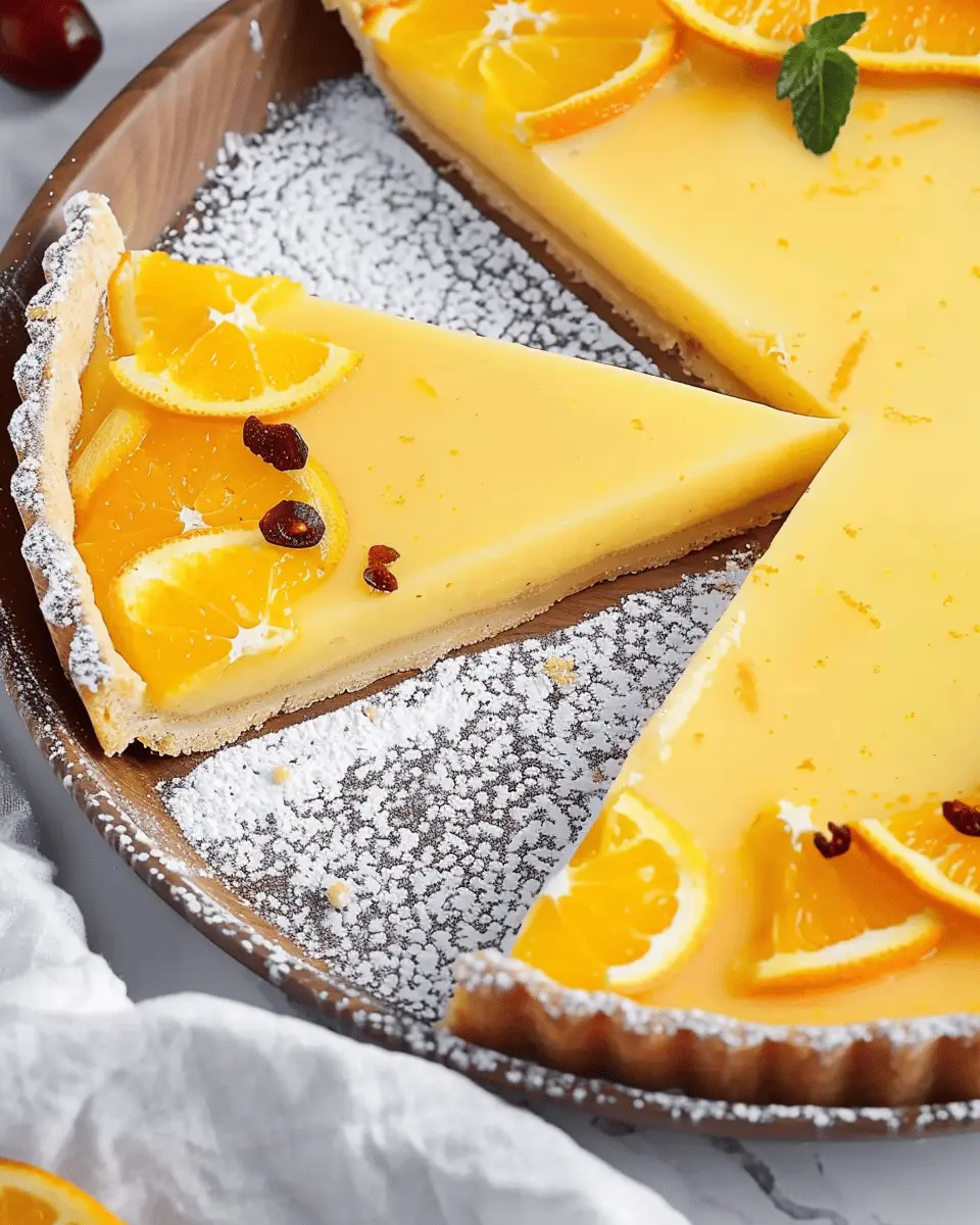 Classic Orange Tart: The Best Homemade Delight You’ll Love