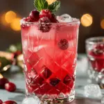 Vanilla Cranberry Crush Mocktail Recipe