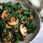 Sauteed Kale and Mushrooms