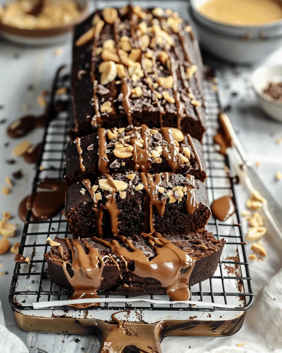 Chocolate Peanut Butter Banana Bread: A Delightfully Indulgent Treat