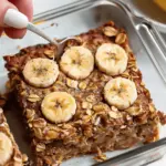 Banana Bread Baked Oatmeal
