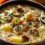 Comforting Potato and Sausage Chowder
