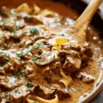 Tastefully Simple Beef Stroganoff