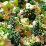 Creamy Garlic Parmesan Broccoli