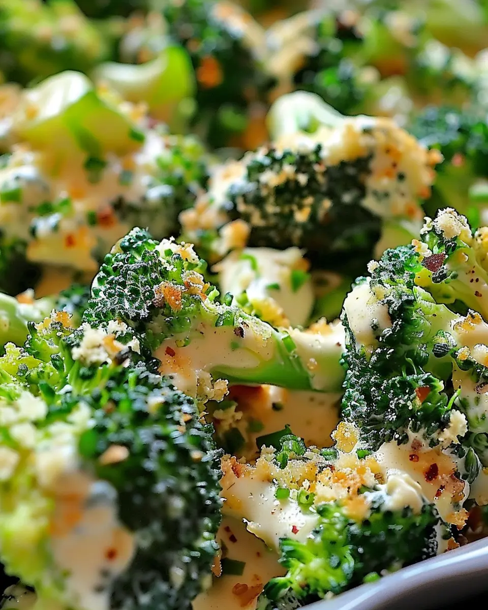 Creamy Garlic Parmesan Broccoli: A Deliciously Indulgent Side Dish