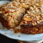 Healthy Oatmeal Apple Cake