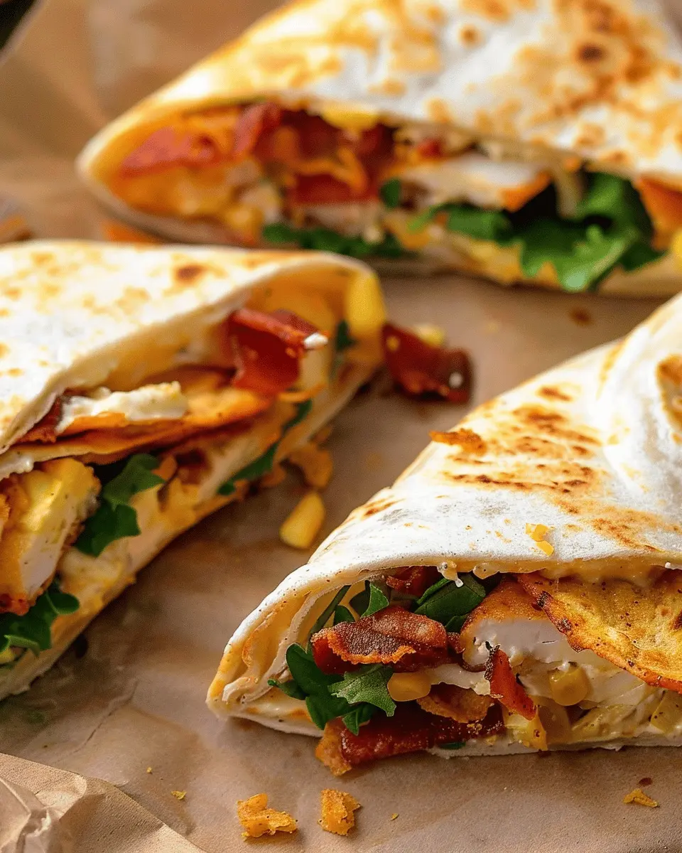 Dunkin Wake Up Wrap Recipe: Easy Turkey Bacon & Chicken Ham Twist