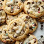 Cake Batter Chocolate Chip Cookies