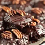 Chocolate Pecan Turtle Clusters