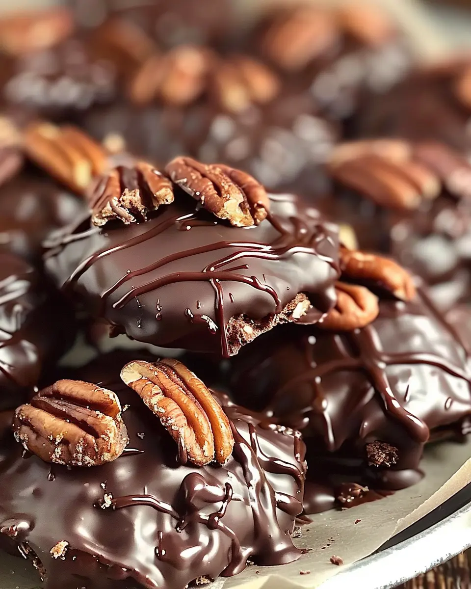 Chocolate Pecan Turtle Clusters: Indulgent Treats for Everyone