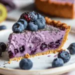 No-Bake Blueberry Chia Seed Pie