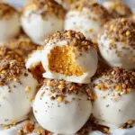 Pumpkin Cheesecake Balls