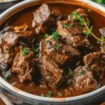 Slow Cooker Beef Manhattan