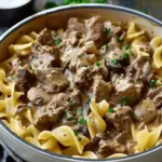 Beef Stroganoff With Noodles