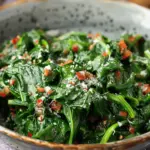Italian Sautéed Baby Spinach