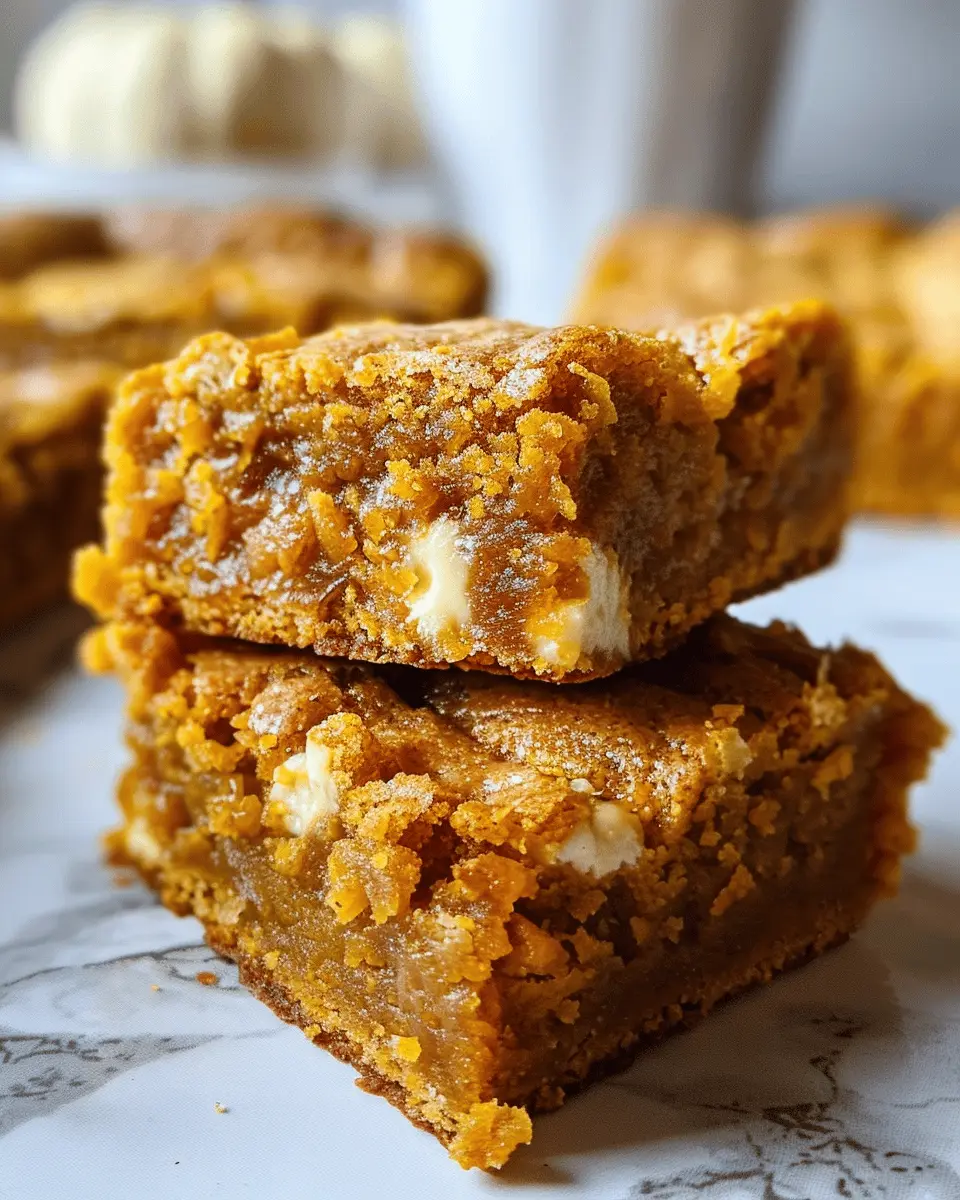 Perfect Pumpkin Blondies: Easy Fall Treats You’ll Adore