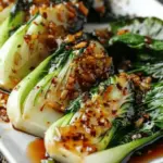 Baby Bok Choy with Soy Sauce and Garlic