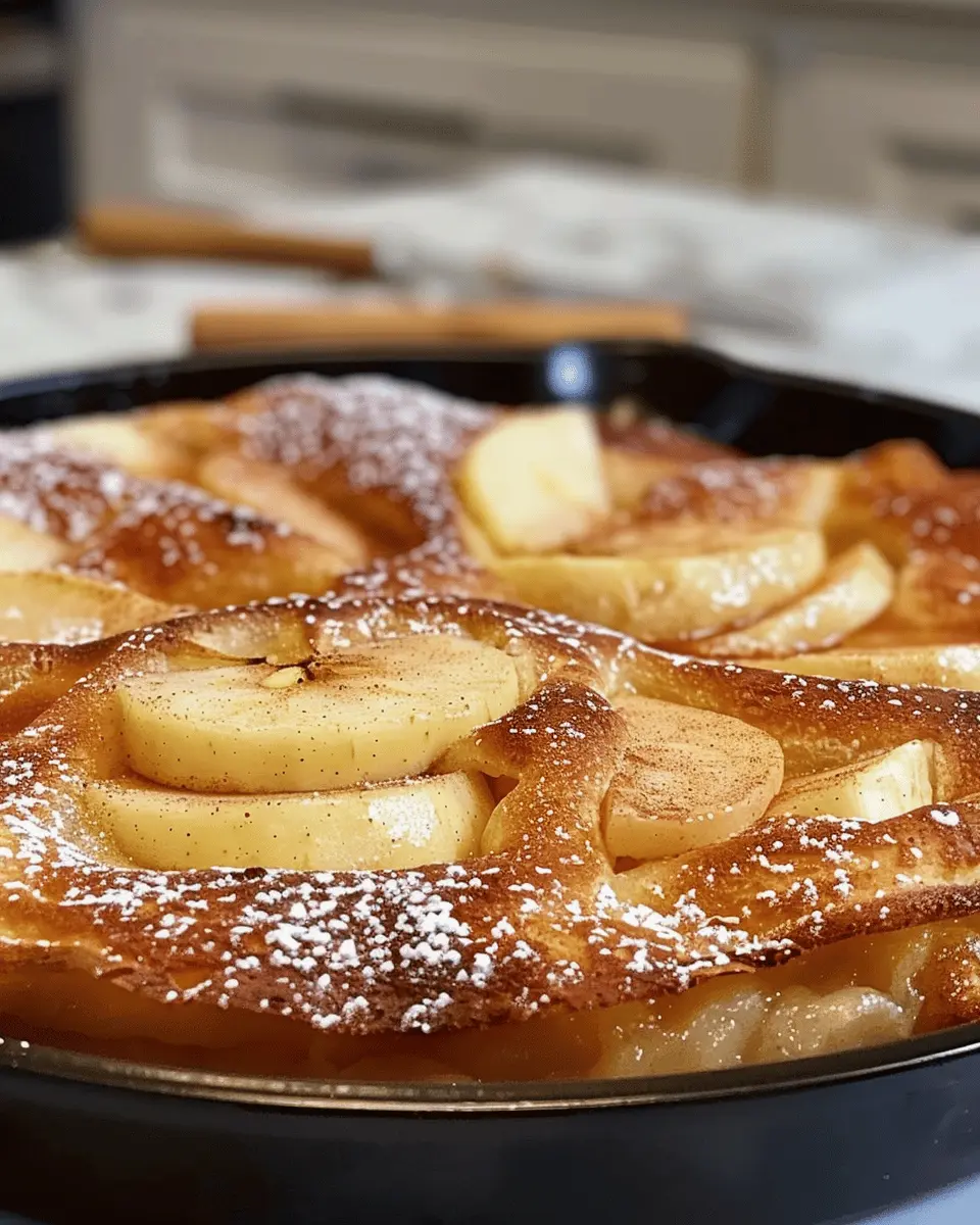 Apple Cinnamon German Pancake: The Best Recipe You’ll Love