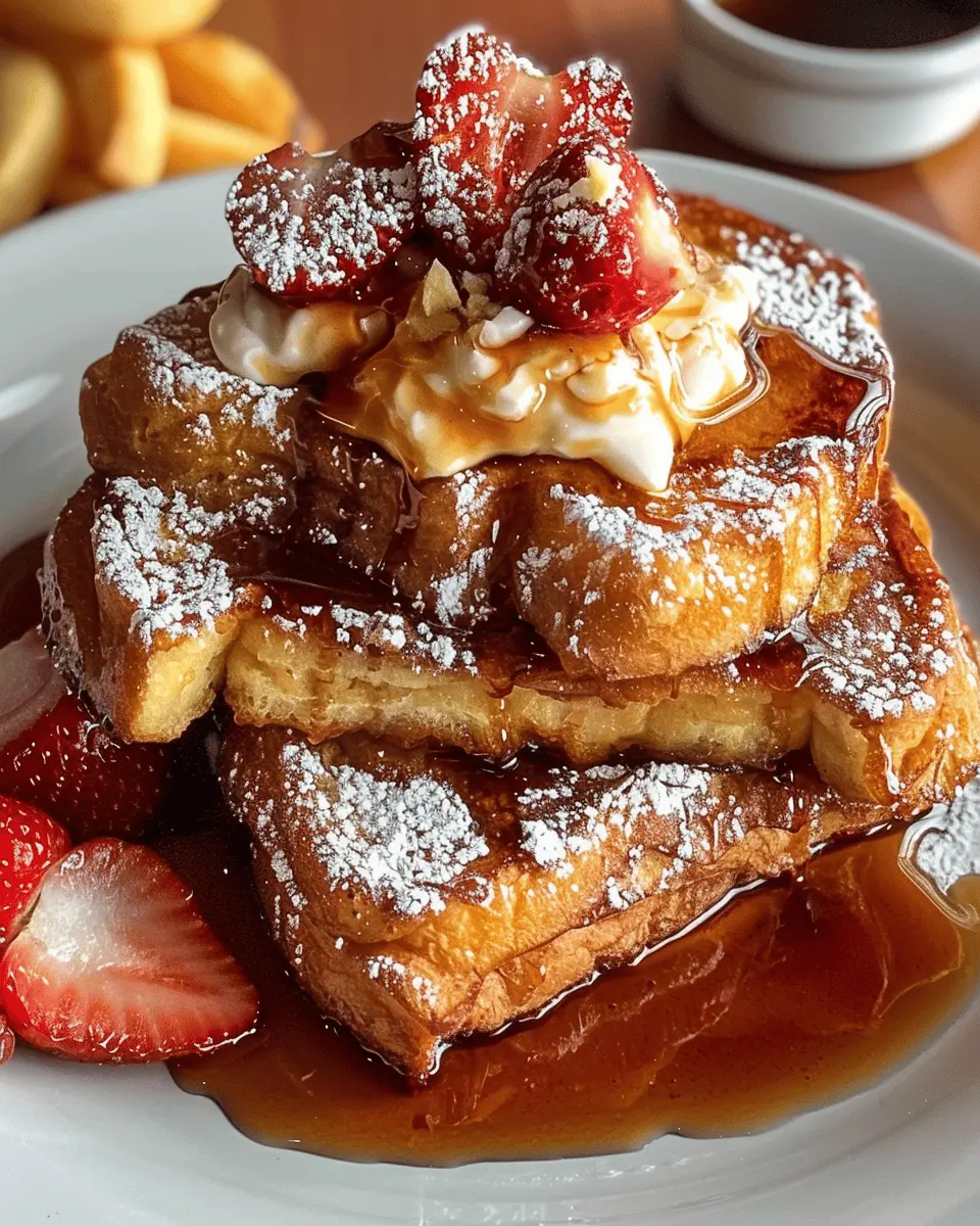 Churro French Toast: Indulgent Morning Delight with Turkey Bacon