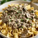Tasty Ground Beef Stroganoff