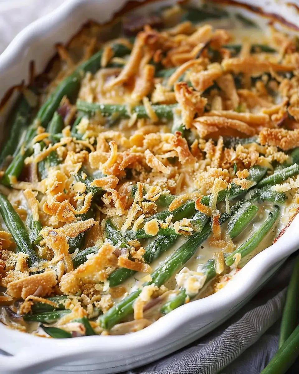 Campbells Green Bean Casserole: A Creamy Turkey Bacon Delight