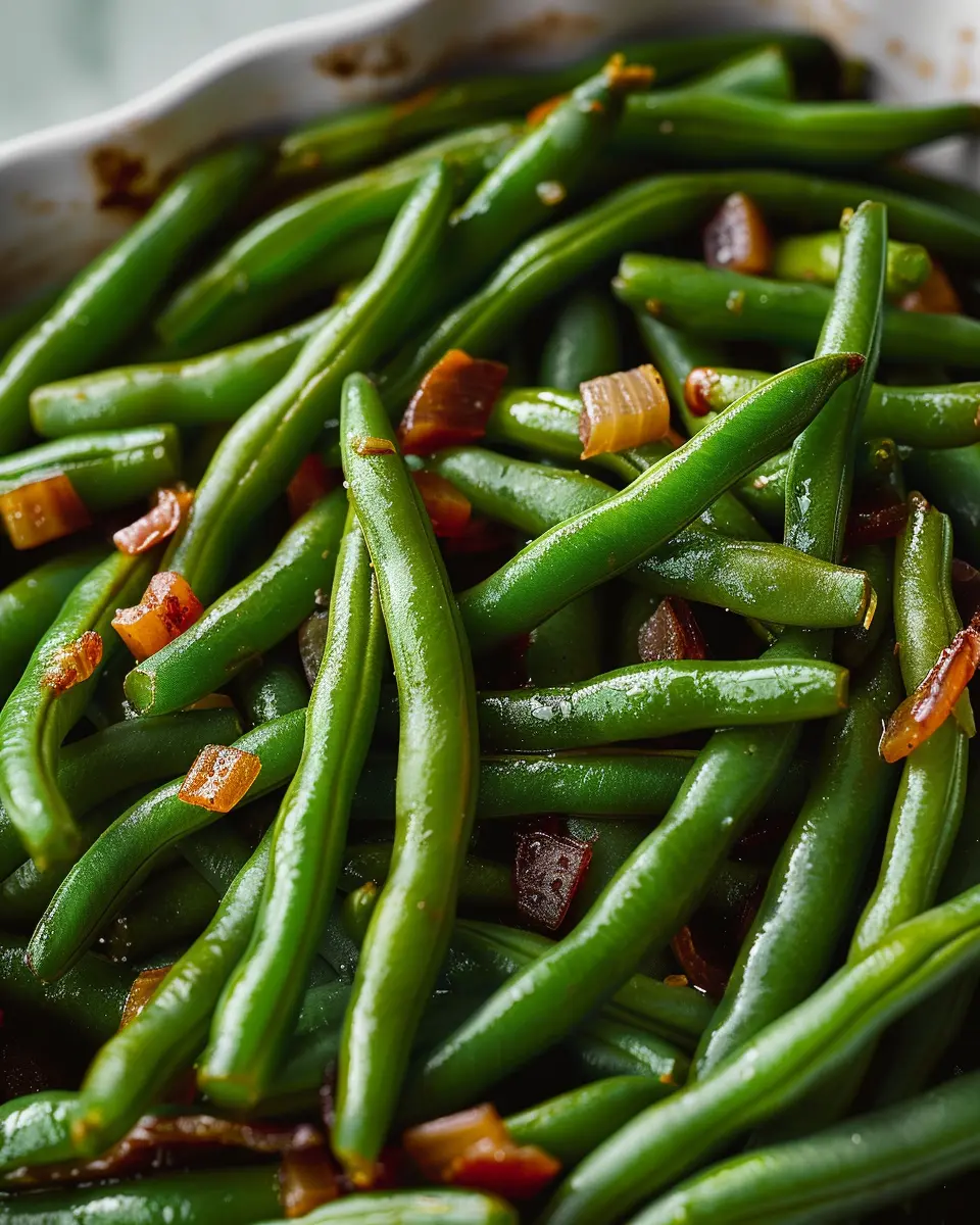 Crack Green Beans with Turkey Bacon: A Healthy Twist to a Classic Dish