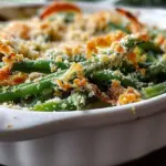 Garlic Parmesan Green Bean Casserole