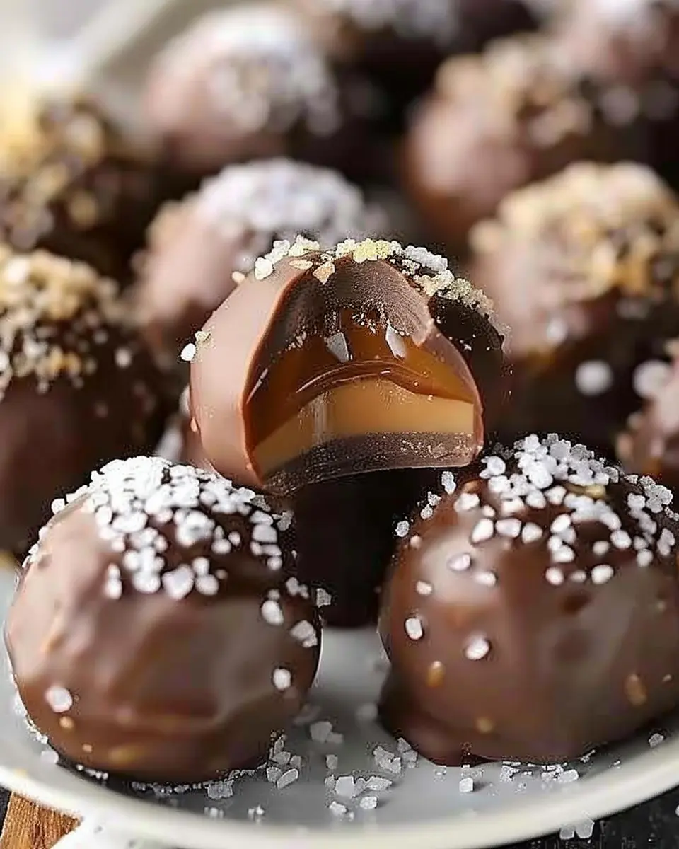 Salted Caramel Truffles: Easy Indulgence for Chocolate Lovers
