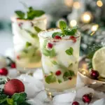 White Christmas Mojitos