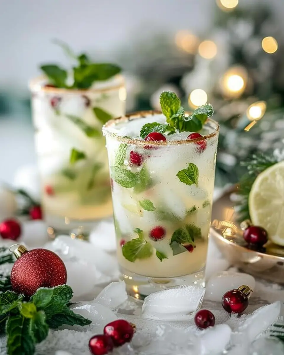 White Christmas Mojitos: Indulgent Festive Refreshment Recipe