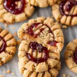 Peanut Butter and Jelly Cookies Recipe