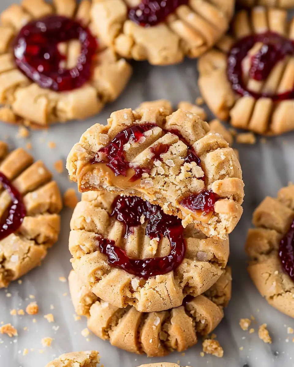 Peanut Butter and Jelly Cookies Recipe: The Best Easy Treats