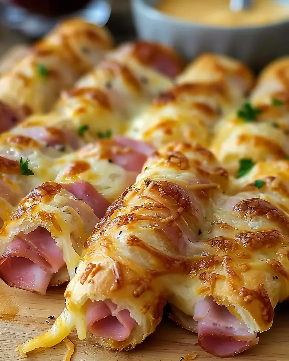 Ham and Cheese Sticks with Turkey Bacon: Easy and Delicious Treats