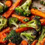 Roasted Broccoli and Carrots