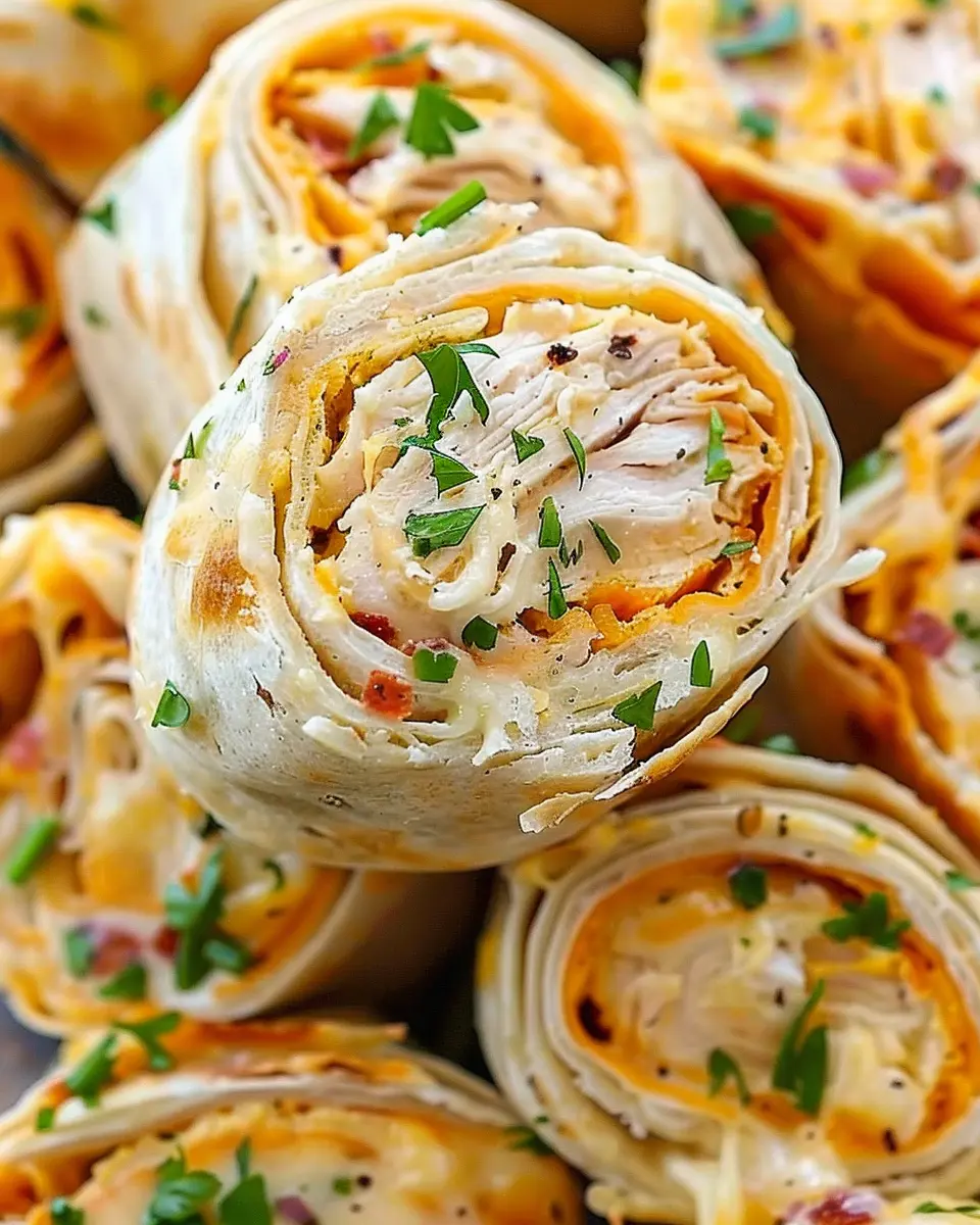 Crack Chicken Pinwheels: Easy Turkey Bacon & Chicken Ham Delight