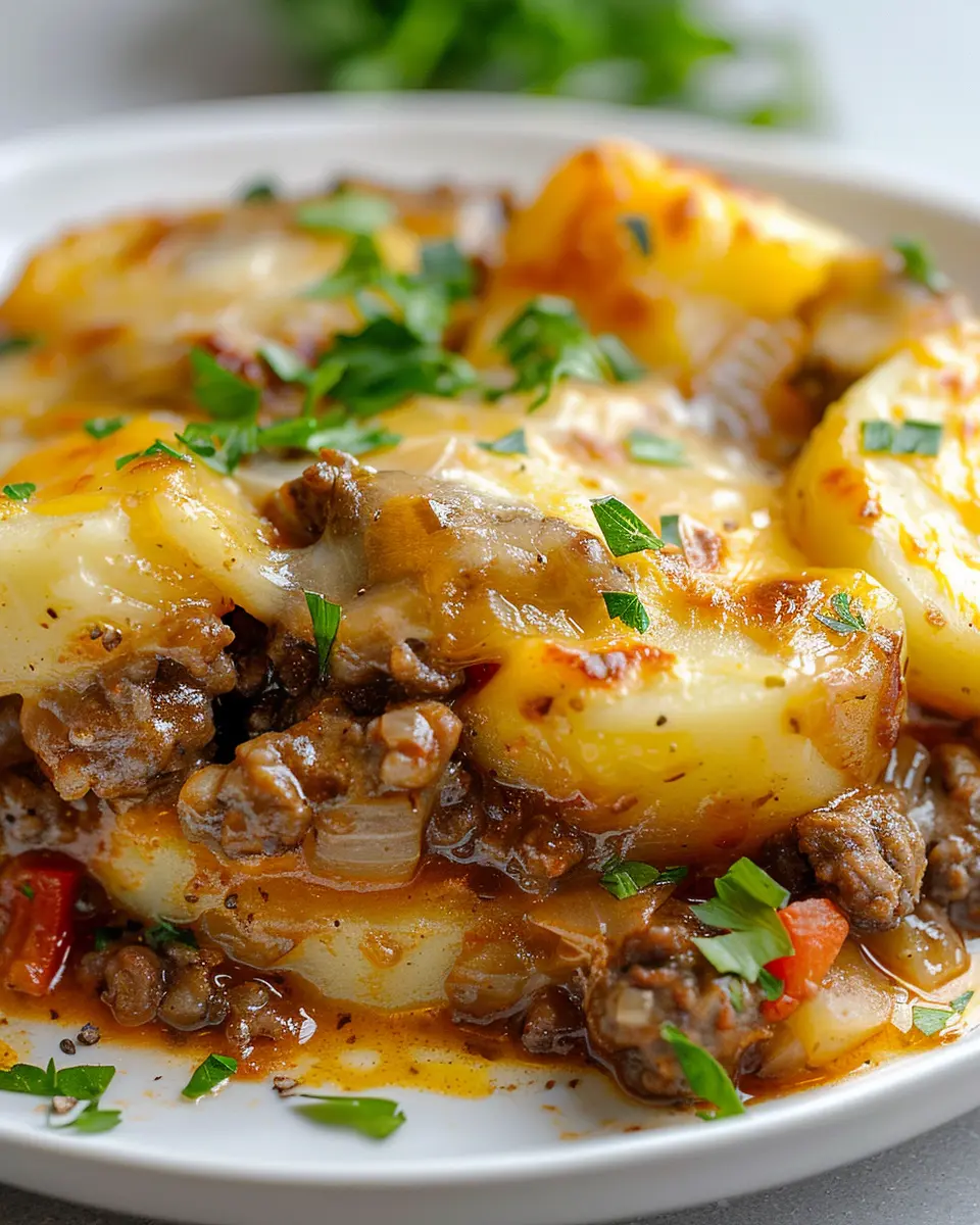 Crockpot Hamburger Potato Casserole: Easy Comfort Food Delight