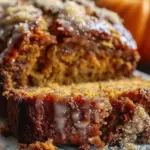 Maple Glazed Cinnamon Pumpkin Bread Recipe