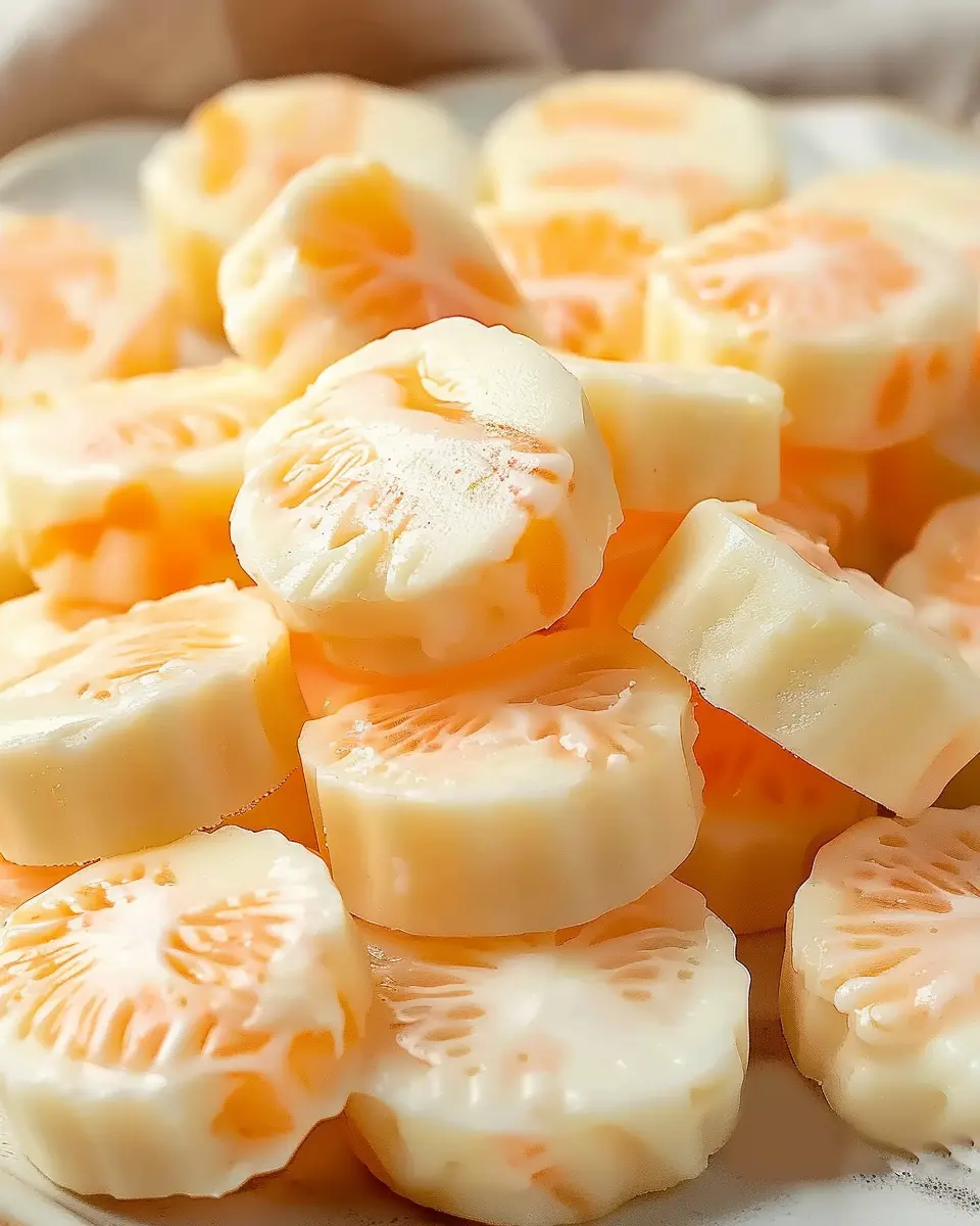 Orange Cream Cheese Mints: Easy Delightful Minty Treats