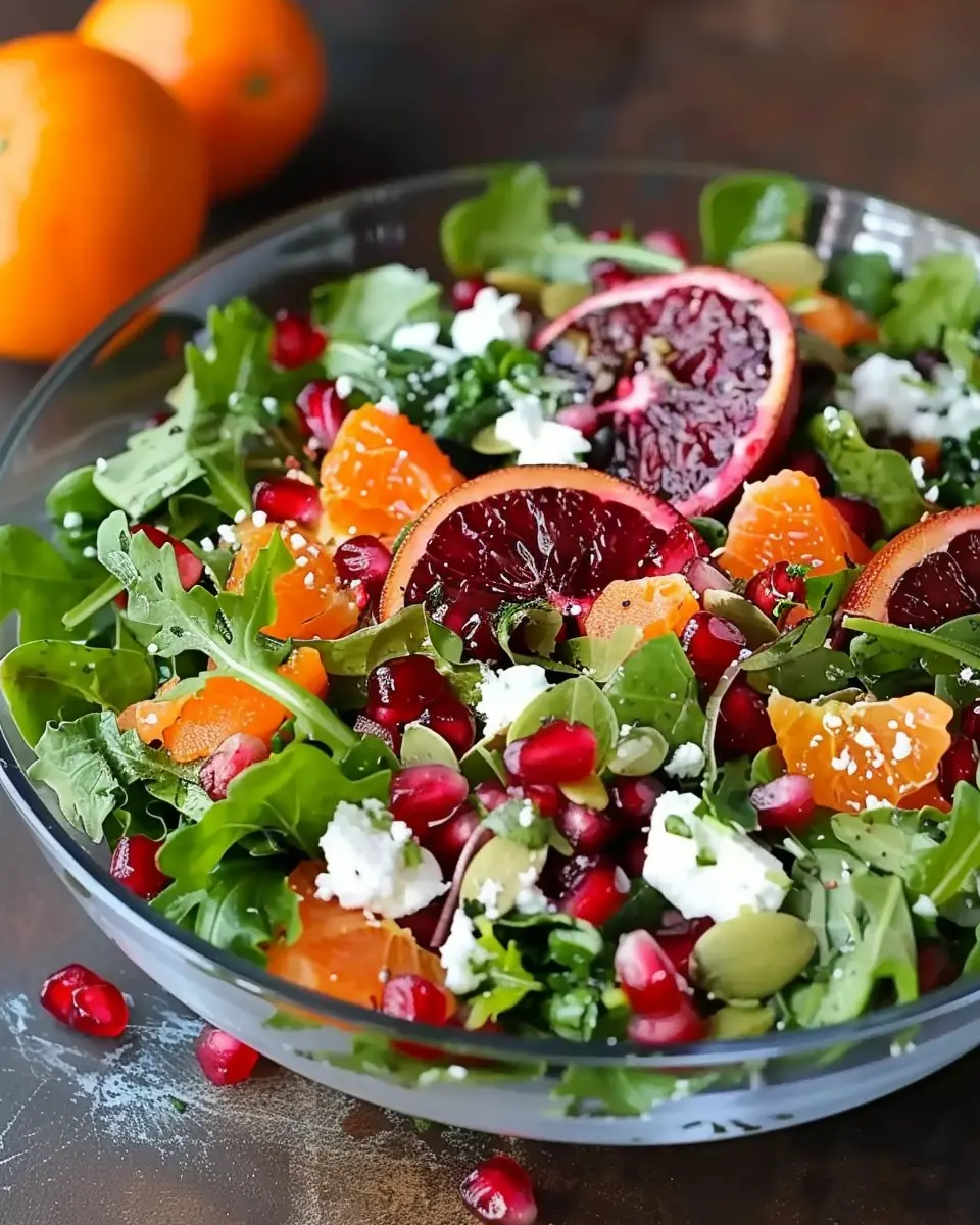 Winter salad delight with turkey bacon and chicken ham goodness