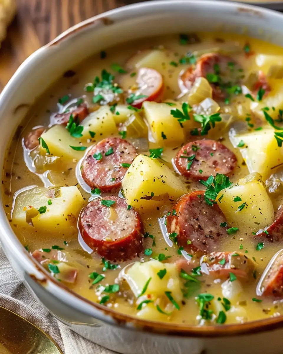 Kielbasa Potato Soup: A Hearty Comfort Food Delight for All