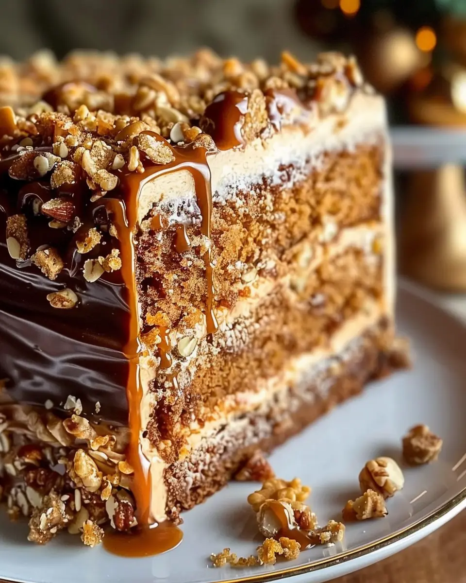 Christmas Toffee Crunch Cake: The Best Festive Indulgence