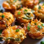 Delicious Mini Green Bean Casserole Bites Recipe