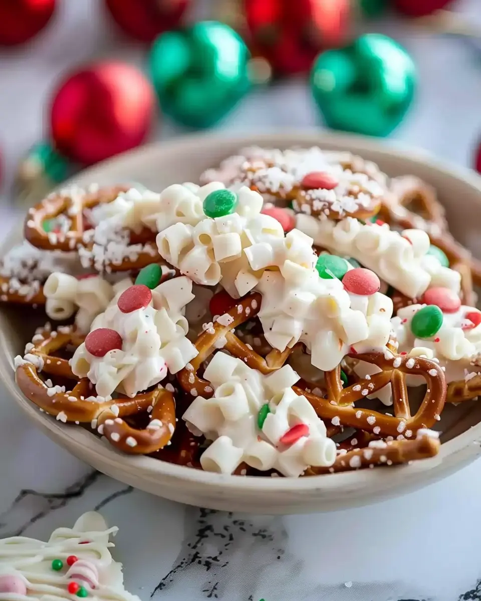 White Chocolate Pretzel Crockpot Candy: Easy &amp; Indulgent Treat