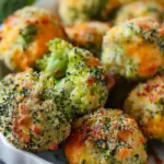 Baked Broccoli Cheese Balls