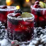 Midnight Frost Christmas Punch