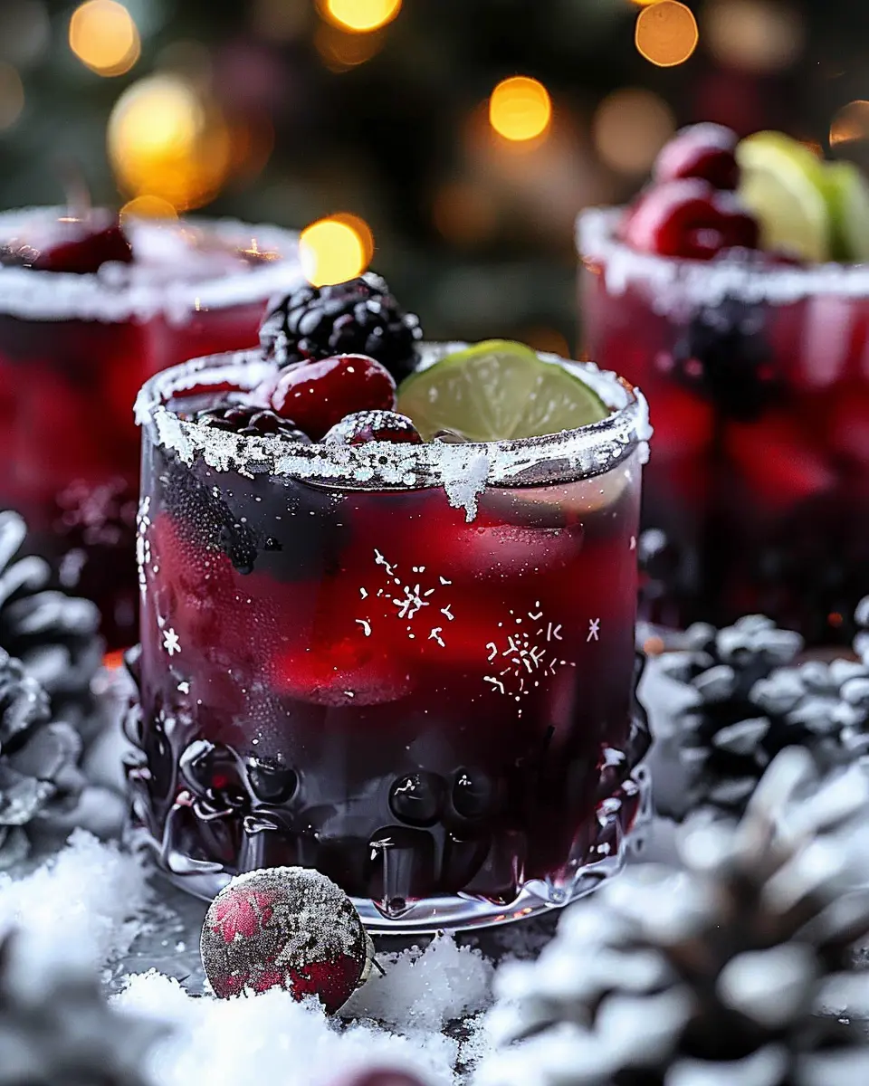 Midnight Frost Christmas Punch: Easy Festive Delight for Your Parties