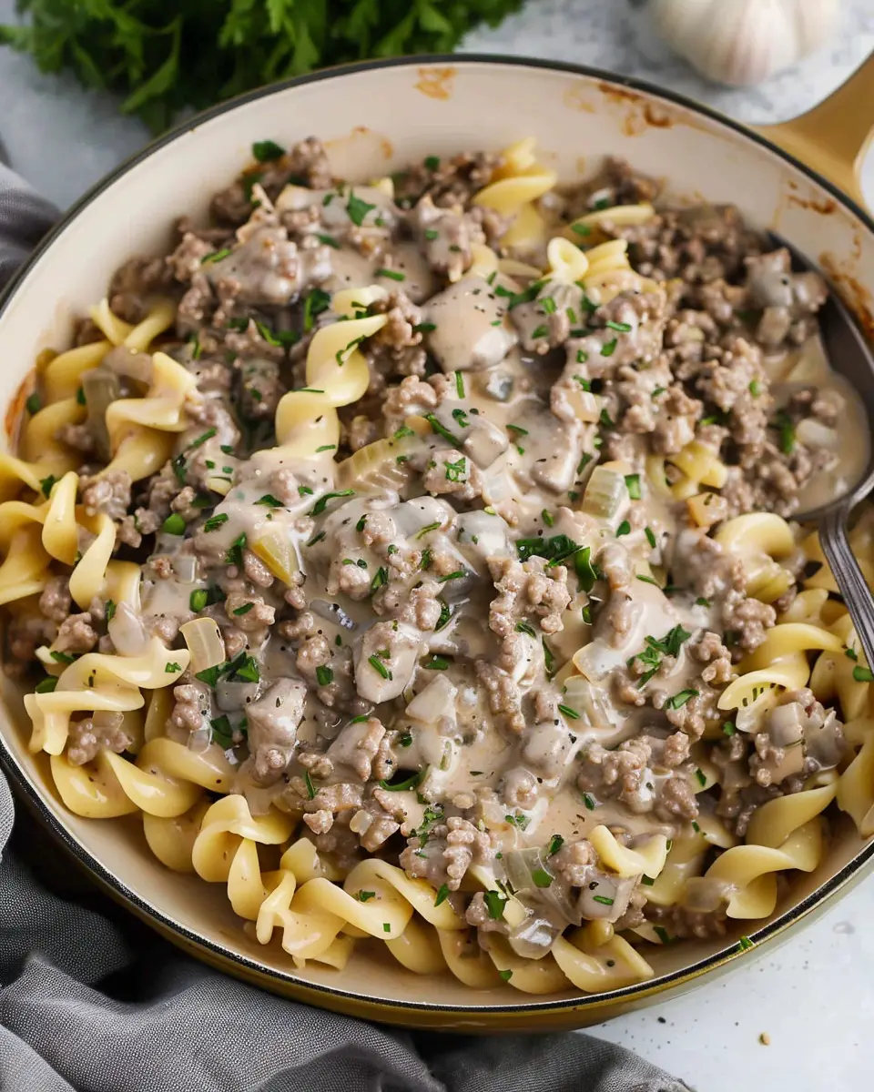 30-Minute Ground Beef Stroganoff: Easy Comfort Food at Home