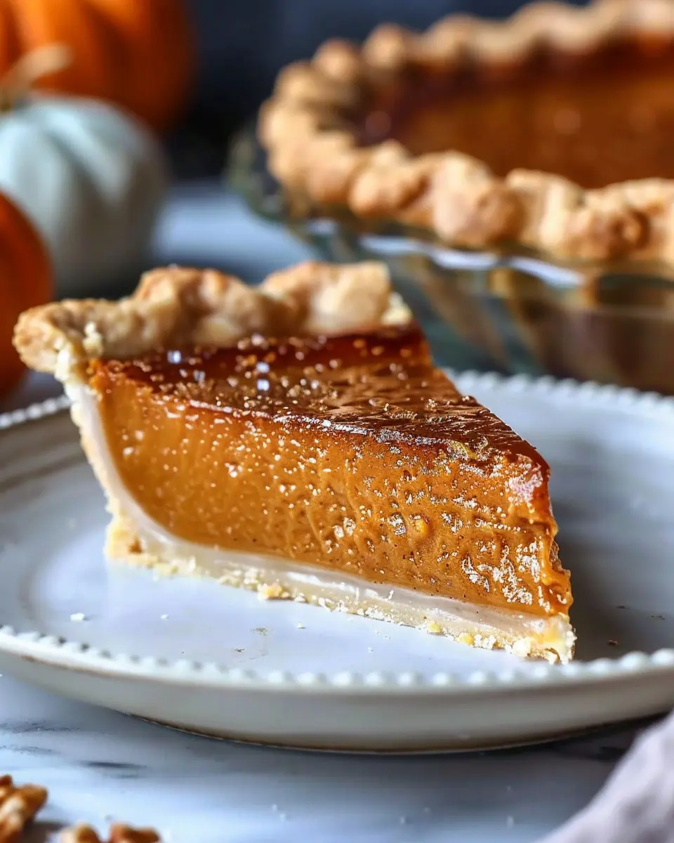 Bourbon Brûlée Pumpkin Pie Recipe: Indulgent Autumn Delight